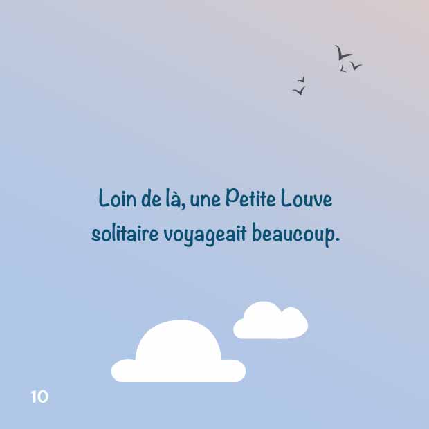 4eme de couverture de Gros Loup et Petite Louve